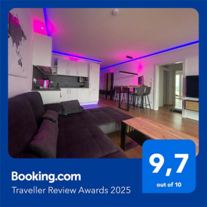 100 qm Penthouse, Self-Check-In, 2 Parkplätze